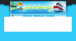 Desktop Screenshot of jeux-de-bateau.net